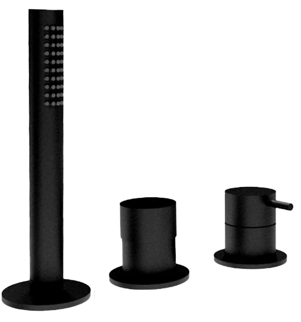 Kranen voor badrandmontage